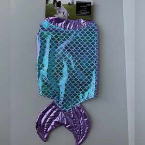 Ashland Shimmering Purple and Blue Mermaid Dog Costume- size S